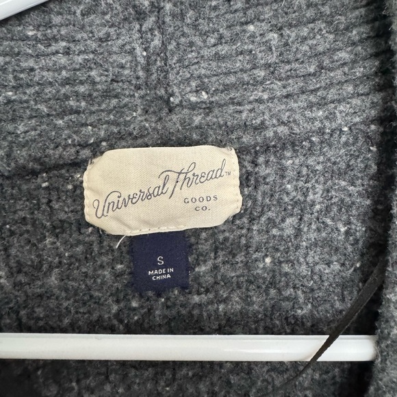 Universal Thread Gray Button-Up Sweater - Picture 2 of 3